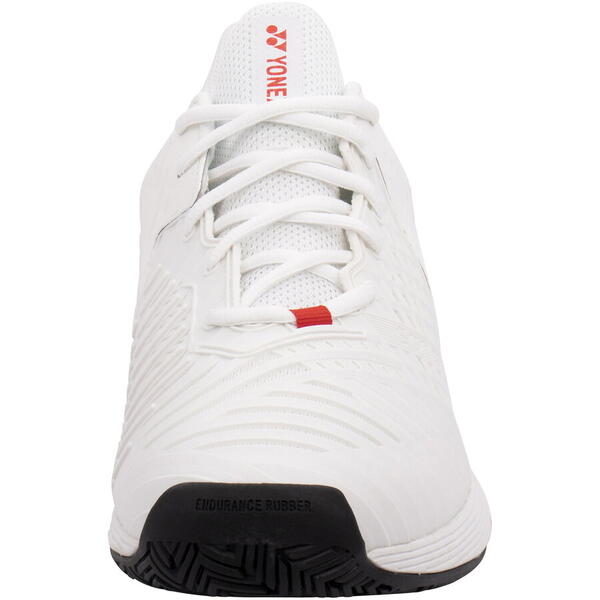 Pantofi tenis Yonex SONICAGE 3 MEN, culoare alb/rosu (white/red)