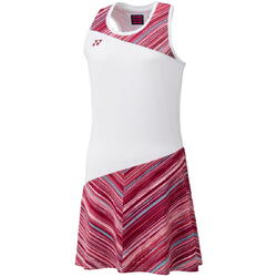 Rochie femei YONEX 20657EX (US Open), culoare alb/rosu inchis