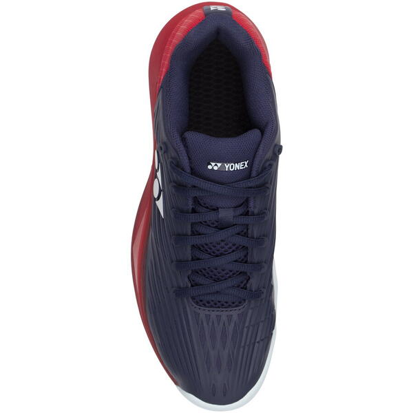 Pantofi tenis Yonex ECLIPSION 5, US OPEN 2024, albastru-rosu