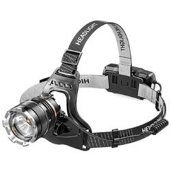 Lanterna Cap LED P50 - Techsuit (HL-A-03) - Black