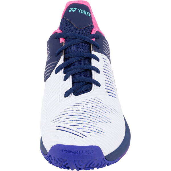 Pantofi tenis Yonex femei Sonicage 3 Zgura, culoare alb