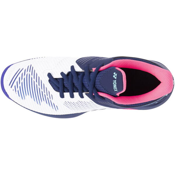 Pantofi tenis Yonex femei Sonicage 3 Zgura, culoare alb