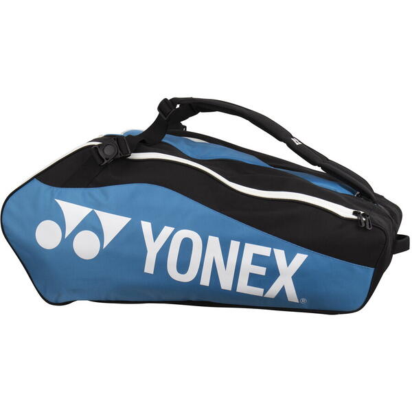 Geanta Tenis Yonex 1222 Club Line Racquet Bag (12 Rachete), Culoare Negru/Albastru